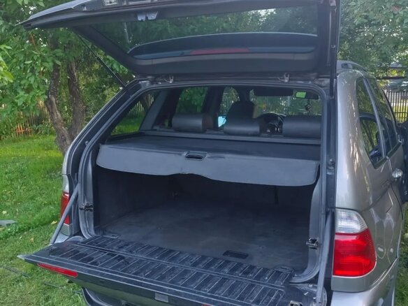 2005 BMW X5 3.0d I (E53) Рестайлинг, серый - вид 10