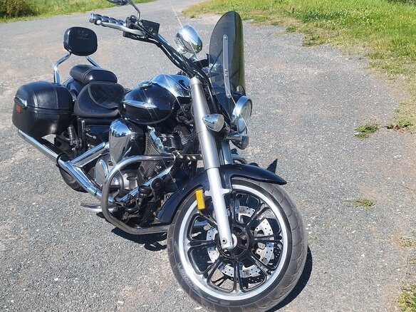 2012 Yamaha XVS950, чёрный, 675000 рублей