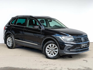 2021 Volkswagen Tiguan II Рестайлинг, чёрный, 2590000 рублей, вид 3