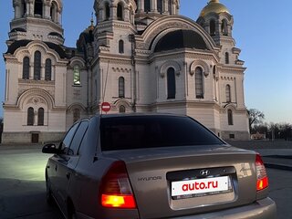 2007 Hyundai Accent ТагАЗ II, бежевый, 550000 рублей, вид 3