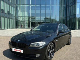 2013 BMW 5 серии 520i VI (F10/F11/F07), чёрный, 1550000 рублей, вид 2