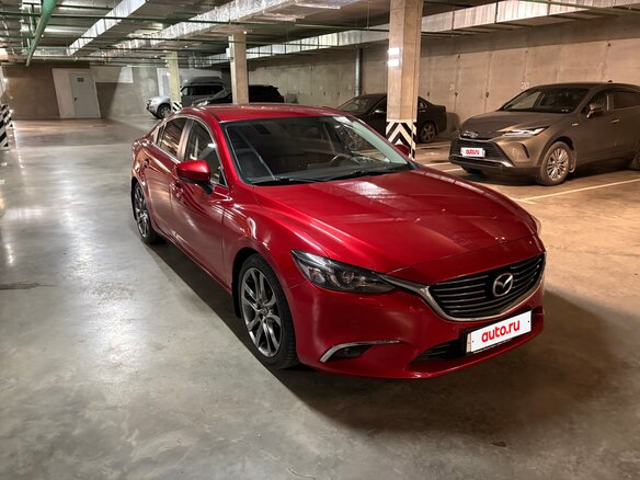 2018 Mazda 6 III (GJ) Рестайлинг, красный, 1900000 рублей - вид 1