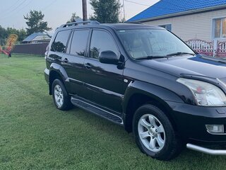 2008 Toyota Land Cruiser Prado 4-speed 120 Series Рестайлинг, чёрный, 2400000 рублей, вид 3