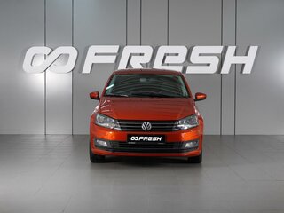 2017 Volkswagen Polo V Рестайлинг, оранжевый, 1155000 рублей, вид 3