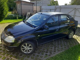 2013 Renault Logan I Рестайлинг, чёрный, 520000 рублей, вид 1