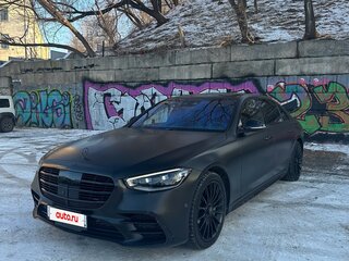 2021 Mercedes-Benz S-Класс 500 Long 4MATIC VII (W223), чёрный, 10700000 рублей, вид 2