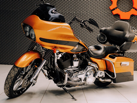 2008 Harley-Davidson Road Glide, оранжевый, 1099000 рублей, вид 5