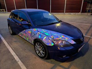 2007 Mazda Axela I, синий, 520000 рублей, вид 5