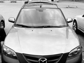 2008 Mazda 3 I (BK) Рестайлинг, серый, 299999 рублей, вид 1