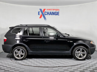 2005 BMW X3 30i I (E83), чёрный, 649000 рублей, вид 3