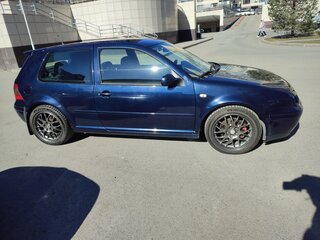1998 Volkswagen Golf IV, синий, 750000 рублей, вид 2