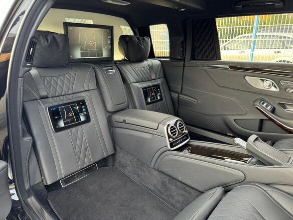 2019 Mercedes-Benz Maybach S-Класс 650 Pullman I (X222) Рестайлинг, чёрный - вид 9