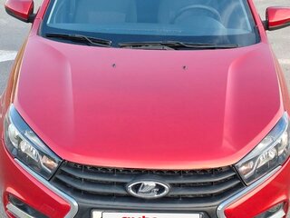 2017 Lada (ВАЗ) Vesta I, красный, 650000 рублей, вид 1