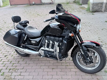 2016 Triumph Rocket III, чёрный, 1500000 рублей, вид 2