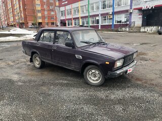 2002 Lada (ВАЗ) 2107, фиолетовый, 105000 рублей, вид 2