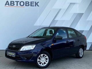 2015 Lada (ВАЗ) Granta I, синий, 468000 рублей, вид 1