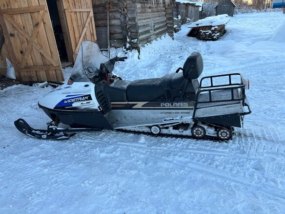 1998 Polaris Widetrak LX, белый, 430000 рублей