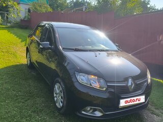 2016 Renault Logan II, чёрный, 850000 рублей, вид 3