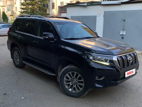 2019 Toyota Land Cruiser Prado 150 Series Рестайлинг 2, чёрный, 4633000 рублей, вид 3