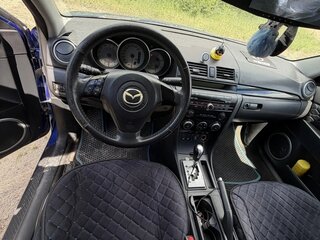 2006 Mazda 3 I (BK) Рестайлинг, синий, 420000 рублей, вид 5