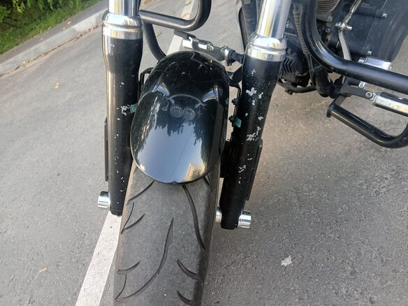 2008 Harley-Davidson Fat Bob, чёрный, 800000 рублей - вид 9