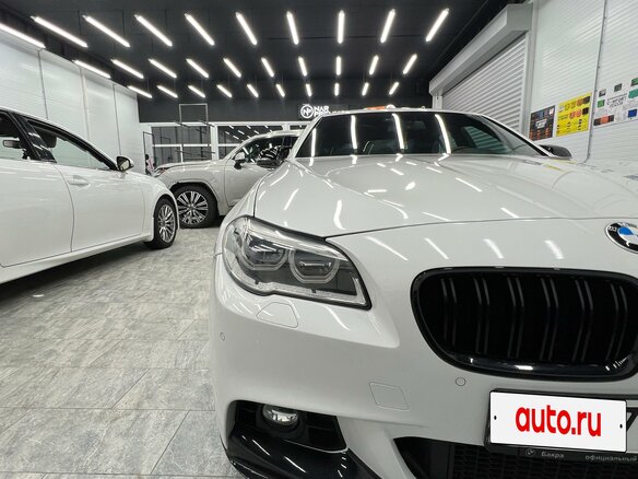 2016 BMW 5 серии 520d VI (F10/F11/F07) Рестайлинг, белый, 2100000 рублей