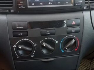 2004 Toyota Corolla IX (E120, E130) Рестайлинг, чёрный, 380000 рублей, вид 2