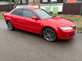 2006 Mazda 6 I (GG) Рестайлинг, красный, 250000 рублей, вид 4