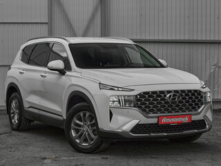 2021 Hyundai Santa Fe IV Рестайлинг, белый, 3440000 рублей, вид 3