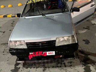 1998 Lada (ВАЗ) 2108, серебристый, 150000 рублей, вид 2