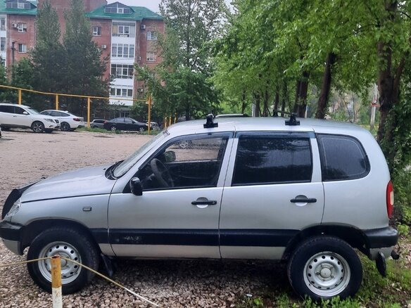 2008 Chevrolet Niva I, серебристый, 310000 рублей - вид 3