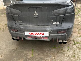 2008 Mitsubishi Lancer X, чёрный, 750000 рублей, вид 2