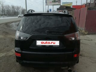 2008 Mitsubishi Outlander II, чёрный, 980000 рублей, вид 3