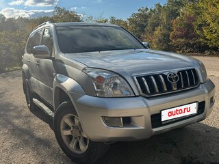 2008 Toyota Land Cruiser Prado 120 Series Рестайлинг, серебристый, 2100000 рублей, вид 1
