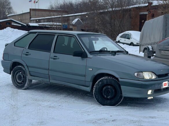 2005 Lada (ВАЗ) 2114, серый, 120000 рублей - вид 3
