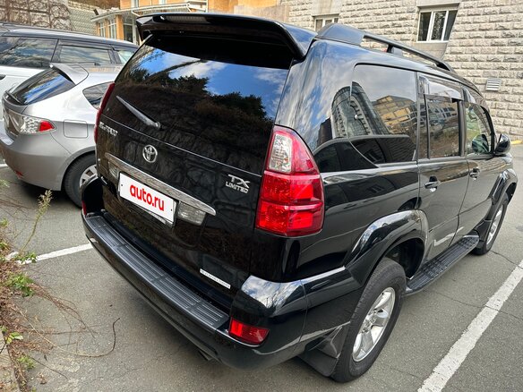 2006 Toyota Land Cruiser Prado 120 Series, чёрный, 2300000 рублей - вид 2