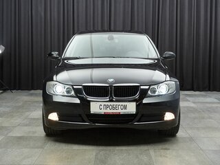 2007 BMW 3 серии 320i V (E90/E91/E92/E93), чёрный, 958000 рублей, вид 2