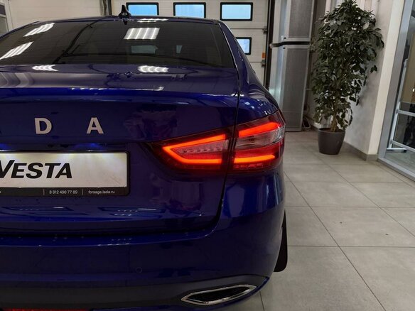 2026 Lada (ВАЗ) Vesta I Рестайлинг (NG), синий, 1875000 рублей - вид 5