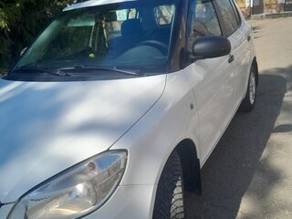 2012 Skoda Fabia II Рестайлинг, белый, 610000 рублей, вид 1