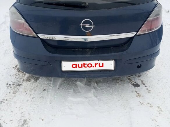 2008 Opel Astra H Рестайлинг, синий, 300000 рублей - вид 2