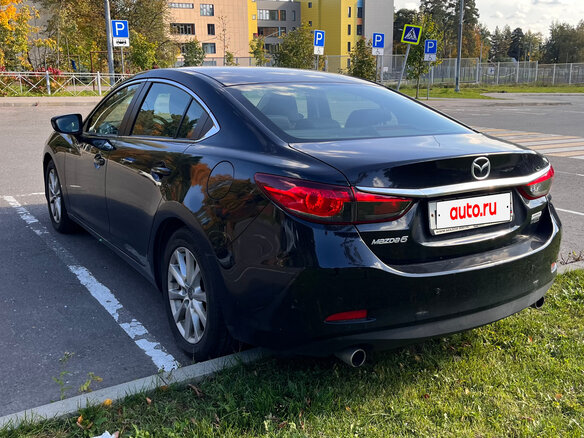 2015 Mazda 6 III (GJ) Рестайлинг, чёрный, 1850000 рублей - вид 9