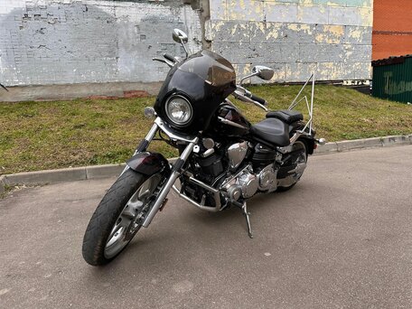 2009 Yamaha XV 1900, чёрный, 765000 рублей, вид 3