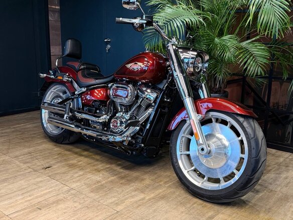 2023 Harley-Davidson Fat Boy, пурпурный, 3550000 рублей - вид 5