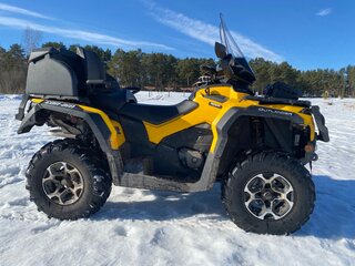 2013 BRP Can-Am Outlander MAX 1000, жёлтый, 1050000 рублей, вид 3