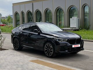 2021 BMW X6 30d III (G06), чёрный, 7900000 рублей, вид 2
