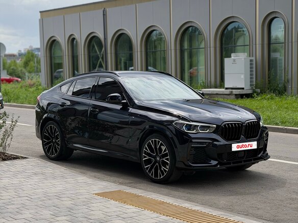 2021 BMW X6 30d III (G06), чёрный - вид 1