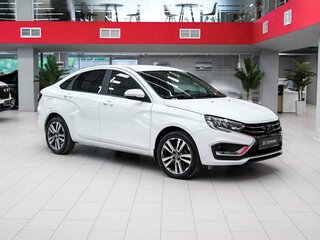 2023 Lada (ВАЗ) Vesta I Рестайлинг (NG), белый, 890000 рублей, вид 3