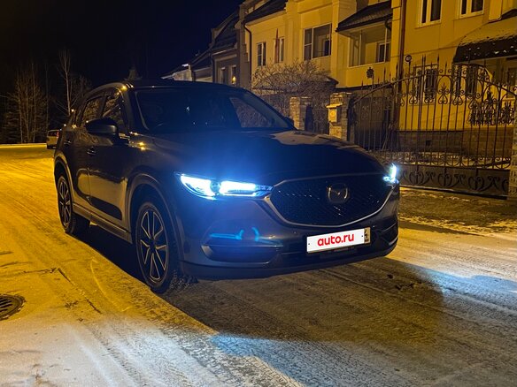 2017 Mazda CX-5 II, голубой, 2350000 рублей - вид 5
