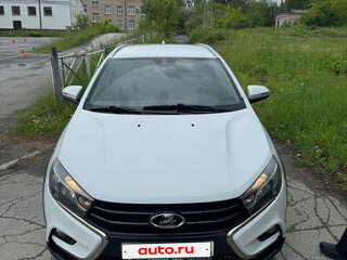 2021 Lada (ВАЗ) Vesta SW I, белый, 1310000 рублей, вид 1