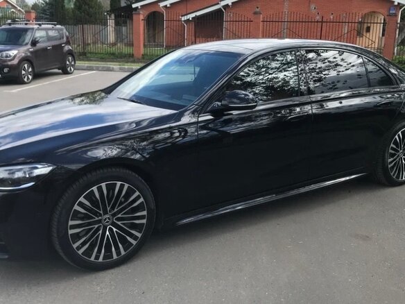 2021 Mercedes-Benz S-Класс 350 d Long 4MATIC VII (W223), чёрный, 12333000 рублей - вид 1